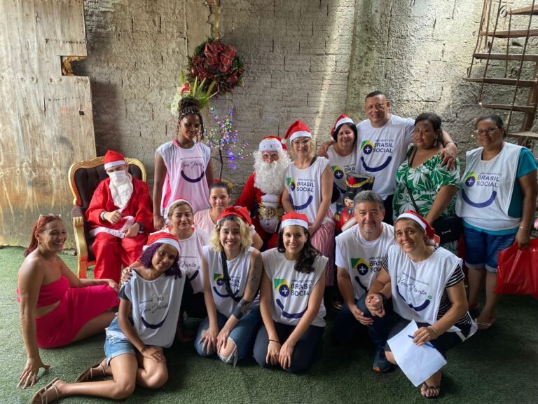 Instituto Brasil Mais Social encerra ações do ano de 2023 com grande festa de natal